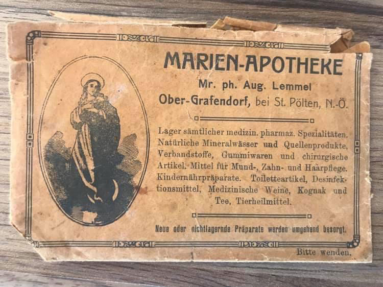 Marienapotheke Ober-Grafendorf Geschichte