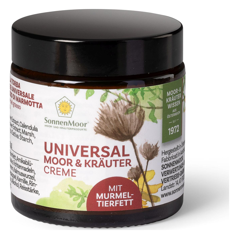 SonnenMoor Universal Moor- und Kräutercreme mit Murmeltierfett